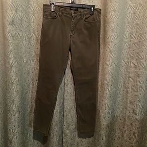 Banana Republic Skinny Fit Olive Green Jeans Size 29/8 EUC